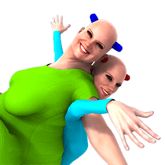 CANJOSAN 3D Part2 姉妹