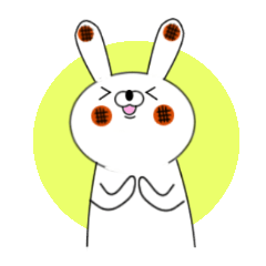 やきもちうさぎ