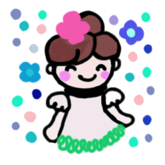 可愛いお団子ちゃん