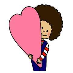 アフロくんの日常（少し関西弁）