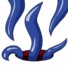 謎の触手ちゃん