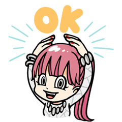 LiSA「動くLiSAスタンプ」