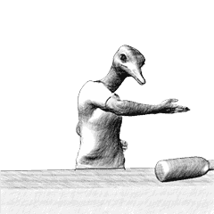 それなりに動くダチョウ先輩