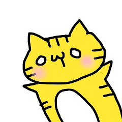 つまようじねこスタンプ