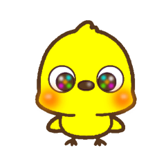 ひよこのガーちゃんスタンプ