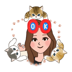 キュート！ほんわかスタンプ