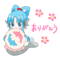 鯉の妖精ひれみちゃん