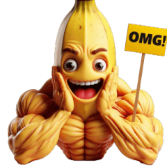 私はマッチョな大きなバナナ 2