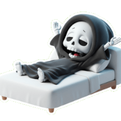 ごめん、可愛い死神ちゃんは今日お休みです