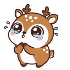 ぐうたらで可愛いおバカなシカ