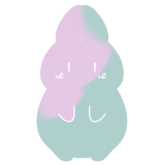 CUTE Rabbit - Mood sticker