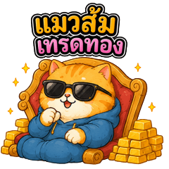 Orange Gold Trader Cat : Everyday Chat
