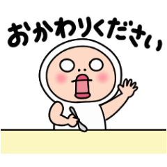 動くしろめちゃんとおまめさん 爆食編