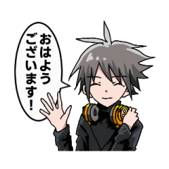 カラフルヘッドフォン君