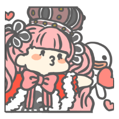 ダッキーの ONE PIECEスタンプ