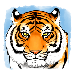 40種の動物スタンプ