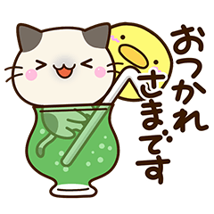 ちびシャム×まるピヨ