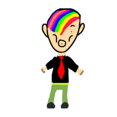 虹色くん1
