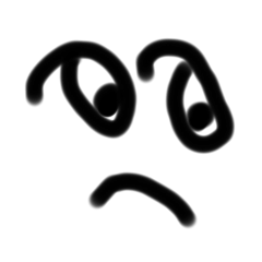 幼稚園が作ったスタンプ。売上金はお菓子