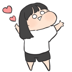 写真に貼れるぜ女の子。