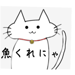 何があっても表情変えない穏やかな猫