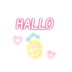 トロピカルネオンなスタンプ