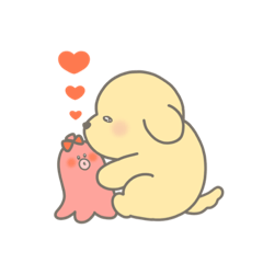 ゴールデンレトリバーの るーちゃん