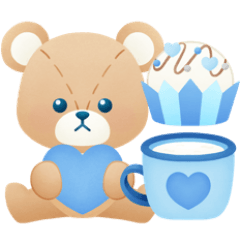 ホワイトデー・写真デコ！フチなしスタンプ