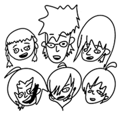 七次元生徒会スタンプ