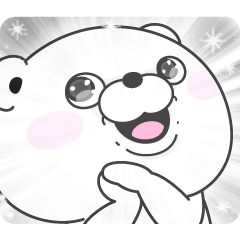 ポジティブくま１００％ ハッピーな一日