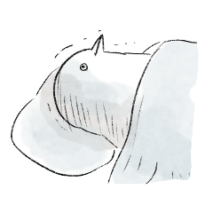 ふるえるとりのふるえるスタンプ