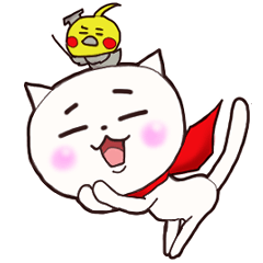 Nyankichi & Okame Sensei Stickers