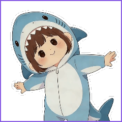 バオアーのサメスーツ （テキストなし）