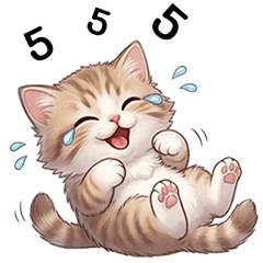 Mochi the Cat  (Big text)