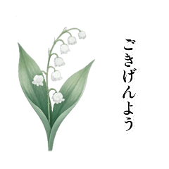 花咲く丁寧語〜毎日使えるあいさつ〜