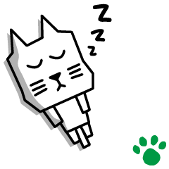 カク猫のスタンプ２