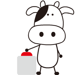 ちょこちょこ動く もーもーくん 高速移動編