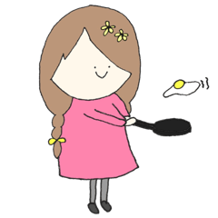 癒しの三つ編みちゃん