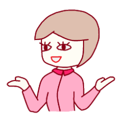 女子力を上げるスタンプ