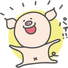 ぶたさん（ゆるーくふざけてみた）