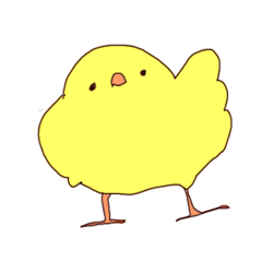 ちょっとおかしなひよこ