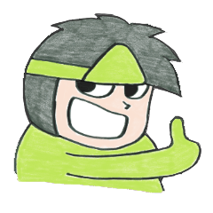 お化けだよ。たかお君