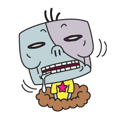 墓穴に住むゾンビ