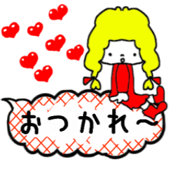 ふきだしデコガール（ノーマル）