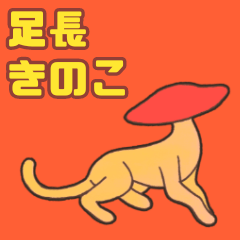 足長きのこねこ