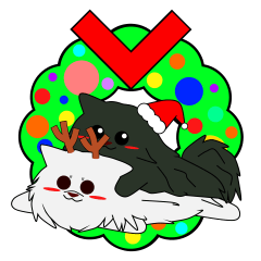 白ポメのささやきと黒ポメのささやき