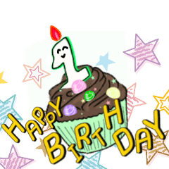 カップケーキバースデー