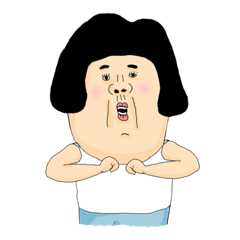 イケイケせつこ 01ポップアップ 文字無し