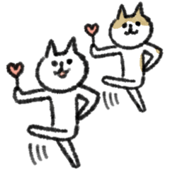 シュッとしたネコ４