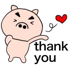 主婦が作ったデカ文字 ブタのぶーちゃん6